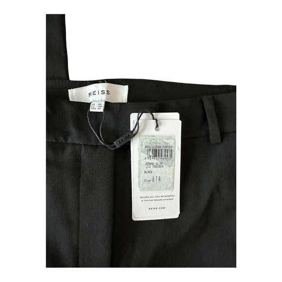 Reiss Joanne slim leg Black Tailored Trousers - Picture 7 of 7
